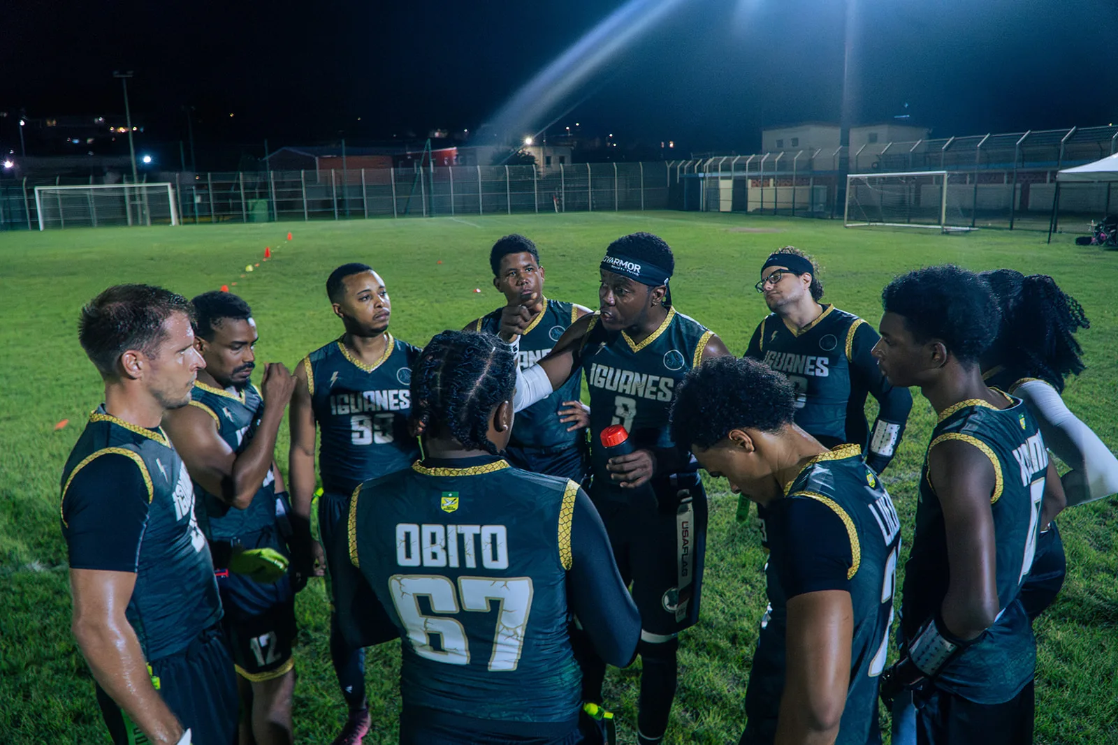 Briefing de l'équipe de nuit